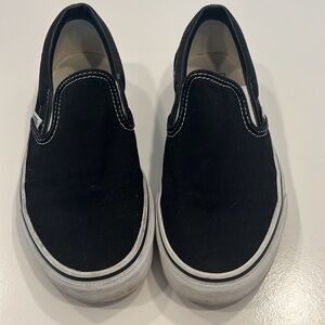 Vans Women’s Black Slip On Shoes